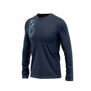 Pánské triko Northfinder Briggs Velikost: XXL / Barva: modrá