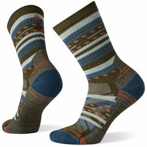 Dámské ponožky Smartwool W Performance Hike Light Cshn Margrt Crw Velikost ponožek: 34-37 / Barva: hnědá/modrá