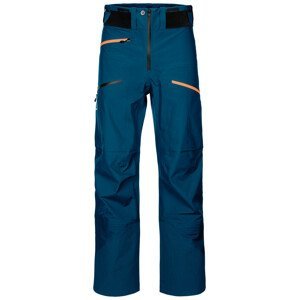 Pánské kalhoty Ortovox 3L Deep Shell Pants Velikost: L / Barva: modrá