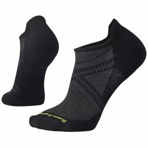 Pánské ponožky Smartwool Performance Run Trgtd Cushn Low Ankle Velikost ponožek: 46-49 / Barva: černá