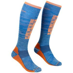 Pánské podkolenky Ortovox Ski Compression Long Socks Velikost ponožek: 42-44 / Barva: šedá