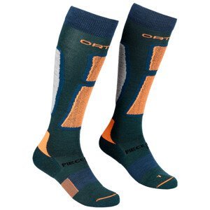Pánské podkolenky Ortovox Ski Rock'N'Wool Long Socks Velikost ponožek: 45-47 / Barva: zelená