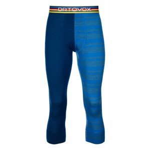 Pánské 3/4 spodky Ortovox 185 Rock'N'Wool Short Pants Velikost: L / Barva: modrá