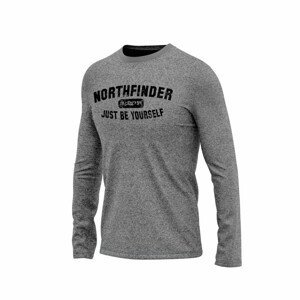 Pánské triko Northfinder Camilo Velikost: M / Barva: šedá