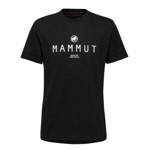Pánské triko Mammut Seile T-Shirt Men Velikost: M / Barva: černá