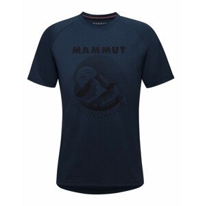 Pánské triko Mammut Mountain T-Shirt Men Velikost: M / Barva: modrá