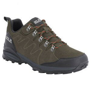 Pánské boty Jack Wolfskin Refugio Texapore Low M Velikost bot (EU): 44 / Barva: zelená