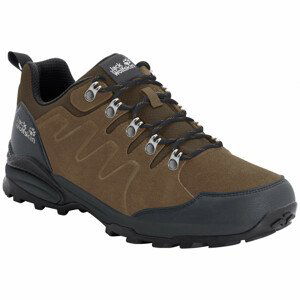 Pánské boty Jack Wolfskin Refugio Texapore Low M Velikost bot (EU): 42,5 / Barva: hnědá