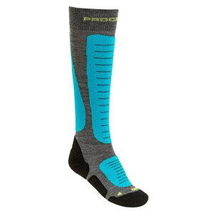 Dětské ponožky Progress DT KHS 26PX Velikost ponožek: 35-38 / Barva: šedá/modrá