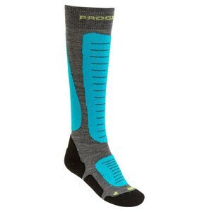 Dětské ponožky Progress DT KHS 26PX Velikost ponožek: 30-34 / Barva: šedá/modrá