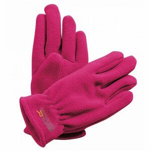 Dětské rukavice Regatta Taz Gloves II Dětská velikost: 7-10 / Barva: růžová