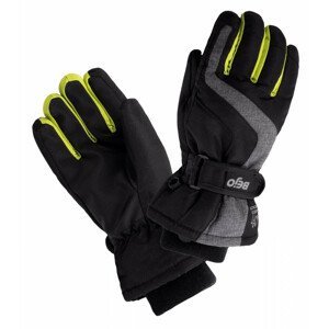 Dětské lyžařské rukavice Bejo Brise Jrb Velikost rukavic: S/M / Barva: černá/žlutá