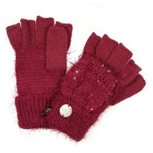Dětské rukavice Regatta Heddie Lux Glove Velikost rukavic: 11-13 / Barva: červená