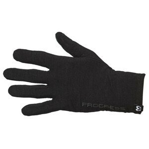 Rukavice Progress R Merino Gloves 37PM Velikost rukavic: L / Barva: černá
