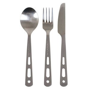 Sada příborů LifeVenture Knife Fork Spoon Set - Titanium