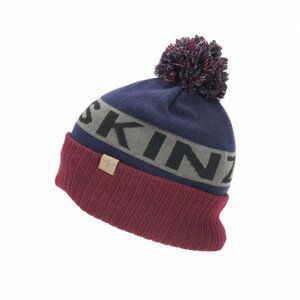 Zimní čepice SealSkinz Water Repellent Cold Weather Bobble Hat Obvod hlavy: 55-57 cm / Barva: modrá/červená