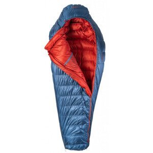 Péřový spacák Patizon DPRO 890 S (156-170 cm) Zip: Levý / Barva: modrá/červená