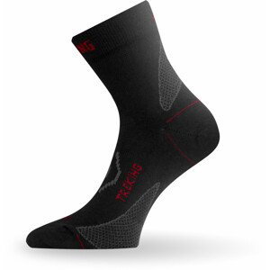 Ponožky Lasting TNW Velikost ponožek: 38-41 / Barva: černá