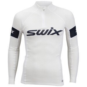 Pánské funkční triko Swix RaceX Warm M Velikost: M / Barva: bílá