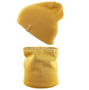 Set Kama Merino čepice a nákrčník A160 + S31 Barva: žlutá