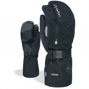 Pánské lyžařské rukavice Level Star Trigger Velikost rukavic: 8,5 / Barva: černá