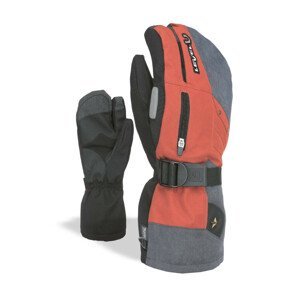 Pánské lyžařské rukavice Level Star Trigger Velikost rukavic: 8,5 / Barva: červená