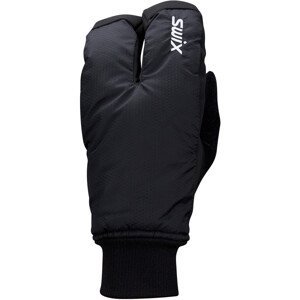 Lyžařské rukavice Swix Endure split mitt Velikost rukavic: 10 / Barva: černá