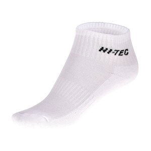 Dětské ponožky Hi-Tec Quarro Pack Jr Velikost ponožek: 33-35 / Barva: bílá