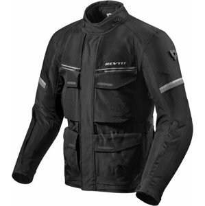 Rev'it! Outback 3 Black/Silver 3XL Textilní bunda