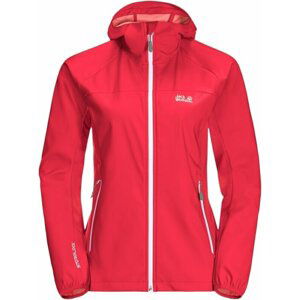 Jack Wolfskin Outdorová bunda Eagle Peak II Softshell W Tulip Red L