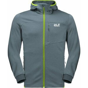 Jack Wolfskin Outdorová bunda Hydro Grid Fleece Storm Grey S