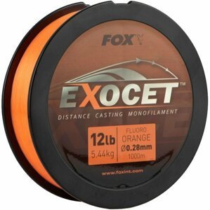 Fox Fishing Exocet Fluoro Mono Fluoro Orange 0,26 mm 4,9 kg 1000 m
