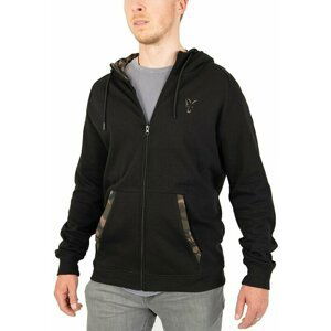 Fox Fishing Mikina Lightweight Zip Hoody Black/Camo Print S