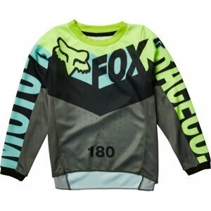 FOX Teal M Kids 180 Trice Jersey Motokrosový dres