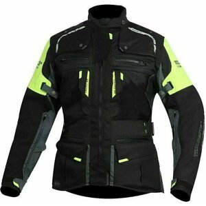 Trilobite 2091 Rideknow Tech-Air Ladies Black/Yellow Fluo 2XL Textilní bunda