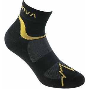 La Sportiva Fast Running Socks Black/Yellow S