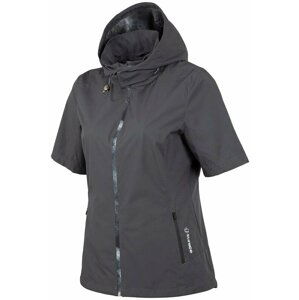 Sunice Amber Wind Womens Hooded Short Sleeve Jacket Charcoal L