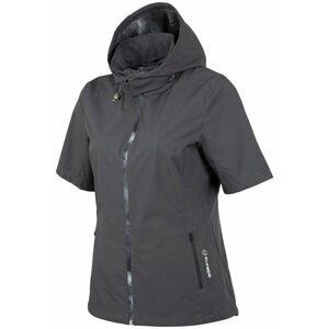 Sunice Amber Wind Womens Hooded Short Sleeve Jacket Charcoal M