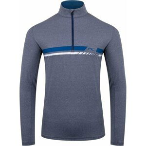 Kjus Mens K Midlayer Half-Zip Atlanta Blue Melange/Atlanta Blue 52