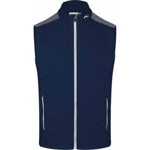 Kjus Mens Retention Vest Atlanta Blue/Steel Grey 56