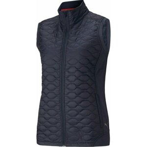 Puma W Cloudspun WRMLBL Vest Navy Blazer M