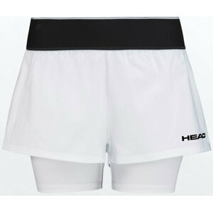 Head Dynamic Shorts Women White XL Tenisové šortky