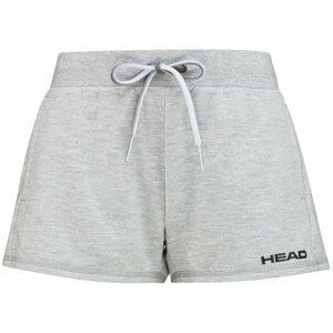 Head Club Ann Shorts Women Grey Melange M Tenisové šortky