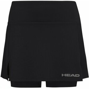 Head Club Basic Skirt Women Black XL Tenisová sukně