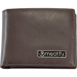 Meatfly Pitfall Leather Wallet Brown