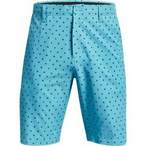 Under Armour Drive Printed Mens Shorts Fresco Blue/Cruise Blue/Halo Gray 36
