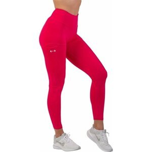 Nebbia Active High-Waist Smart Pocket Leggings Pink XS Fitness kalhoty