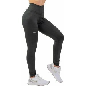 Nebbia Python SnakeSkin High-Waist Leggings Black M Fitness kalhoty