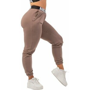Nebbia Iconic Mid-Waist Sweatpants Brown XS Fitness kalhoty
