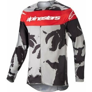 Alpinestars Racer Tactical Jersey Gray/Camo/Mars Red 2XL Motokrosový dres